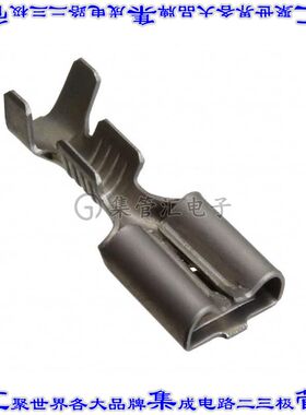 1742198-1 快速连接器端子母头6.35mm压接14-18AWG