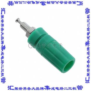 接插件连接器CONN BIND POST GREEN FLUTED P3760