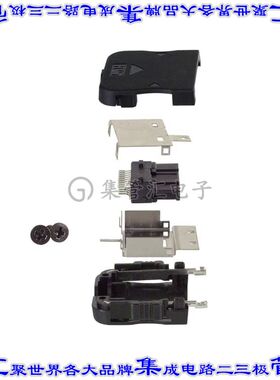 ST40X-18S-CV(30) 矩形连接器18POS插头0.5mm公母黑色焊接镀金自