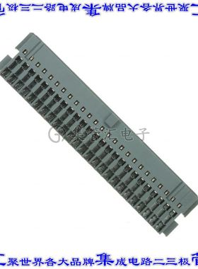 CHG-2050-J01010-KCP 矩形连接器50POS插座2排2.54mm母插口灰色ID