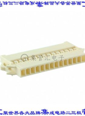 1-1969591-4 矩形连接器外壳14POS插座2.5mm公形引脚天然色面板安