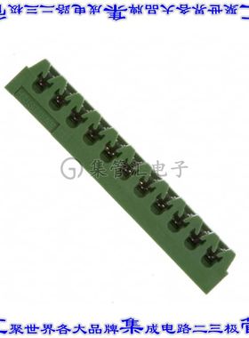 11ZR-8M-P 矩形连接器11POS插座1.5mm母插口绿色IDC锡自由悬挂