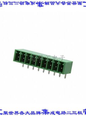 395026009 0395026009端子块连接器9POS接头公引脚带罩3.5mm绿色9