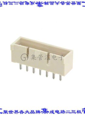 353120760 0353120760针座连接器7POS接头2.5mm公形插针通孔直针