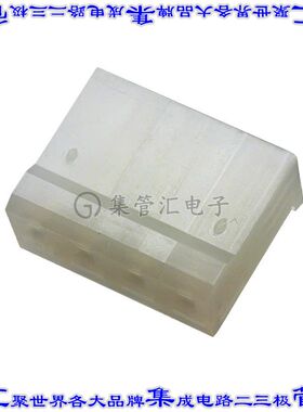 10013046 0010013046矩形连接器外壳4POS插座5.08mm母形插口天然
