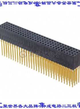 PTHF-130-02-GF-Q-368 针座连接器120POS插座4排2mm叉状通孔直针