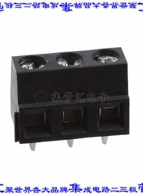 5452258 线对板连接器3POS接线端子5.08mm通孔水平带板