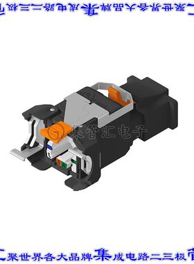 RVAIP2UBK-S1 接插件连接器INDUS REVCONN CAT6A PLUG BLACK