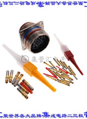 M8372382R2025N 圆形连接器25(电源)插座母插口压接面板安装