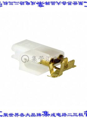 520971-1 快速连接器端子母头6.35mm压接14-18AWG