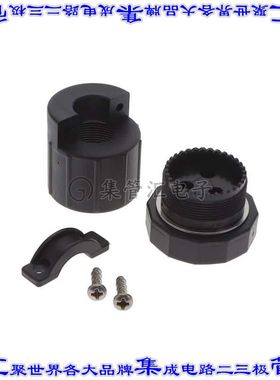FR19FP312K1/AA 圆形连接器3POS插头外壳用于母插口黑色自由悬挂
