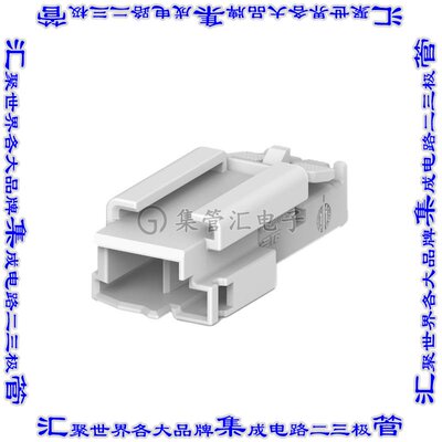 2272160-1 矩形连接器外壳2POS插头4mm公形引脚天然色自由悬挂