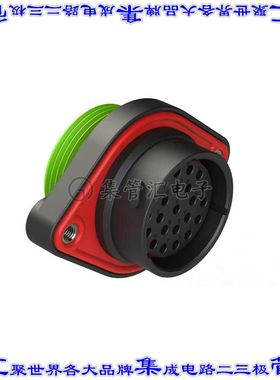 AHDP02-24-23SN-WTA 圆形连接器23POS插座外壳用于母插口黑色面板