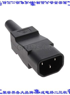 9009.0111 电源接入连接器3POS插头公引脚IEC320-2-2/E自由悬挂