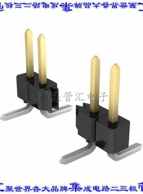 GBC06SABN-M30 针座连接器6POS分离式2.54mm公形插针表贴SMD镀金