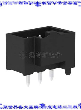 2092080004 针座连接器4POS接头3mm公形插针通孔直针锡