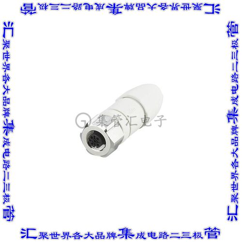 EVF565 圆形连接器5POS插座母插口螺钉镀金自由悬挂