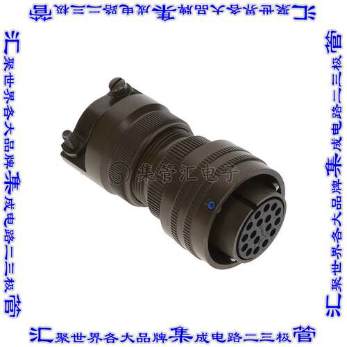 GTS06CF20-29S 圆形连接器17POS插头母插口焊杯银自由悬挂