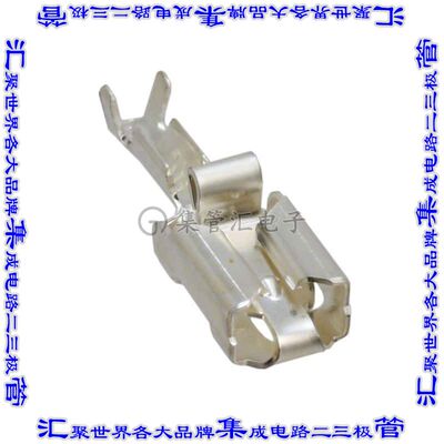 927852-7 快速连接器端子母头6.35mm压接17-20AWG