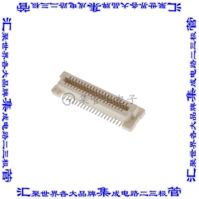 61082-041400LF 板对板连接器40POS插座外罩触点2排0.8mm表贴SMD