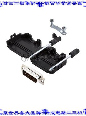 6355-0001-02 连接器15POS插头公引脚2排D-Sub自由悬挂