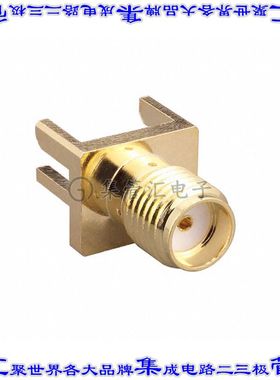 CONSMA020.062-G 同轴连接器SMA插座母插槽焊接50欧姆板边缘