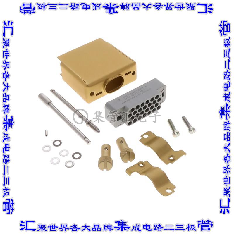 GMCT26M0E100J0/AA 矩形连接器外壳26POS插头4排3.81mm公形引脚灰