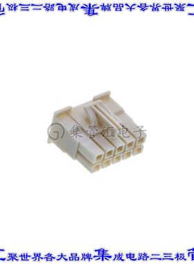 IPBD-05-D 矩形连接器外壳10POS插座2排4.2mm母形插口自由悬挂