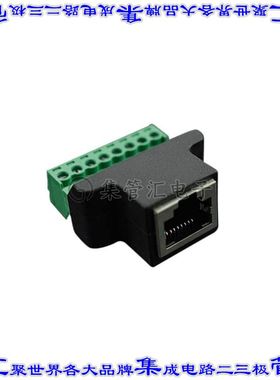 FIT0849 适配器 接线座8 位置 至 模块母插孔8p8c（RJ45）