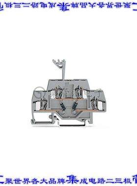 281-635/281-490 端子块连接器4POS断连馈通式2排6.0mm灰色12-28A