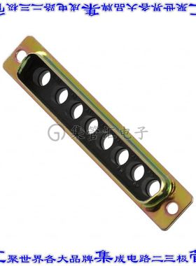 DCMM-8W8P 接插件连接器CONN D-SUB HOUSING PLUG 8POS