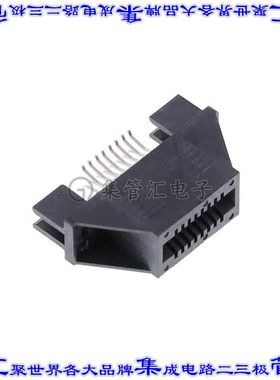 MEC1-108-02-F-D-EM2-NP 卡边缘连接器16POS母头2排1mm黑色镀金