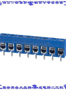 OSTTC082162 线对板连接器8POS接线端子5.08mm通孔水平带板