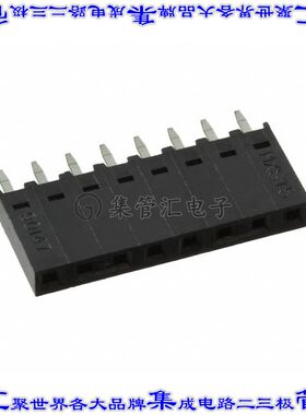 901471108 0901471108针座连接器8POS插座2.54mm母形插口通孔直针