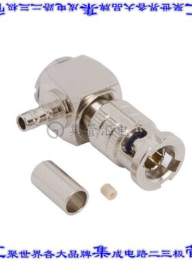 034-5071 同轴连接器BNCHD插头公引脚焊接50欧姆自由悬挂直角