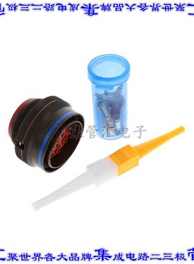 M8372372W1415N 圆形连接器15(电源)插座公形引脚压接面板安装