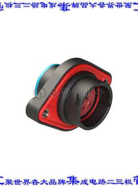 AHDP02-18-08PR-SRA 圆形连接器8POS插座外壳用于公插针黑色面板