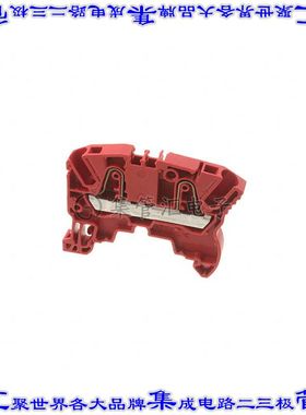1SNK706062R0000 端子块连接器2POS馈通式6.0mm红色10-26AWG