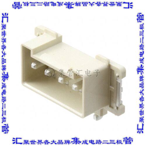 2154829-3 接插件连接器CONN SSL HDR 4POS 3.96MM SOLDER