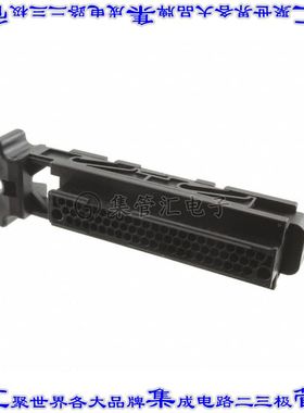 963598-1 矩形连接器外壳68POS插座3排母形插口黑色自由悬挂