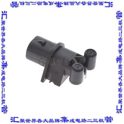 2339032-1 针座连接器2POS接头2.54mm公形插针通孔直角镀金