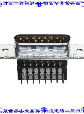 1-745494-7 连接器15POS插头公引脚2排D-Sub自由悬挂