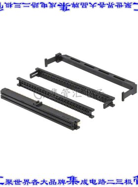 HIF6-100D-1.27R(20) 矩形连接器100POS插座2排1.27mm母插口黑色I