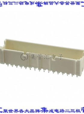 3-1969570-2 针座连接器32POS接头2排2.5mm公形插针通孔直针锡