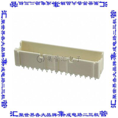 3-1969570-2 针座连接器32POS接头2排2.5mm公形插针通孔直针锡