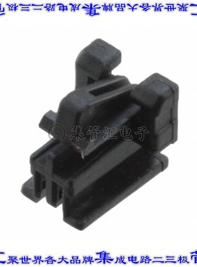 DF50A-2S-1C 矩形连接器外壳2POS插座1mm母形插口黑色自由悬挂