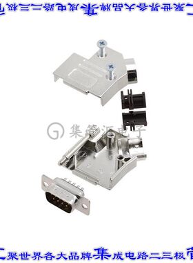 6355-0003-01 连接器9POS插头公引脚2排D-Sub自由悬挂