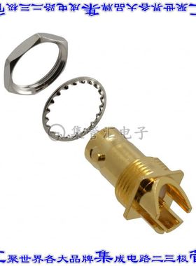 112740-16 同轴连接器BNC插孔母形插口焊接75欧姆板边缘