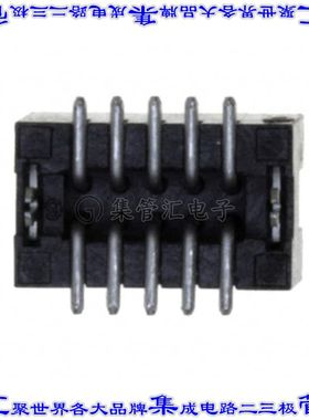 5-104656-1 针座连接器10POS接头2排1.27mm公形插针表贴SMD镀金