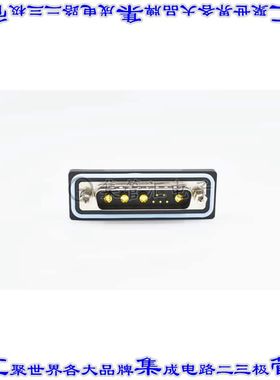 CDFS9W4103L411 连接器9(5+4电源)插头公引脚2排D-Sub组合式面板